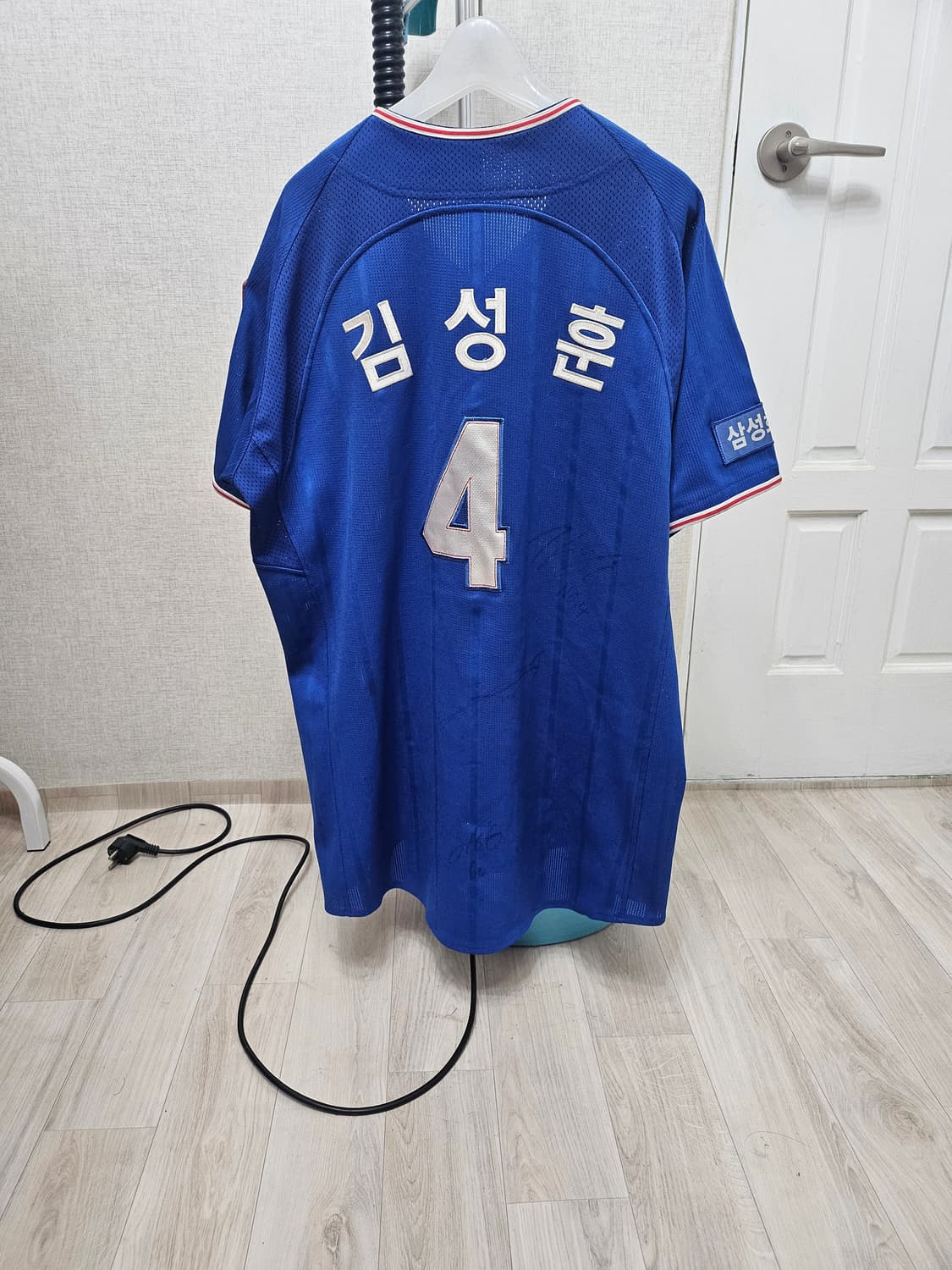 (110)2XL ☆초대장급☆ 삼성라이온즈 [김성훈] 친필싸인 유니폼 상품이미지6