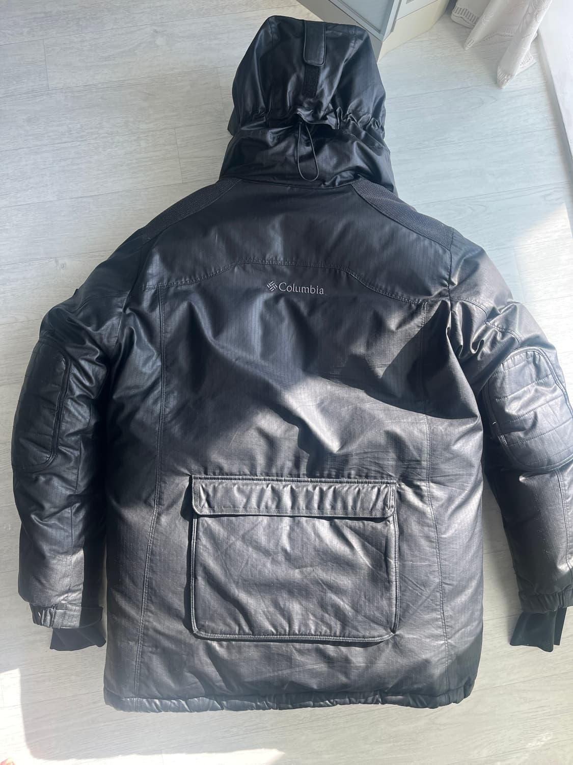 콜롬비아 남성 옴니히트 구스 패딩 (M) 상품이미지4