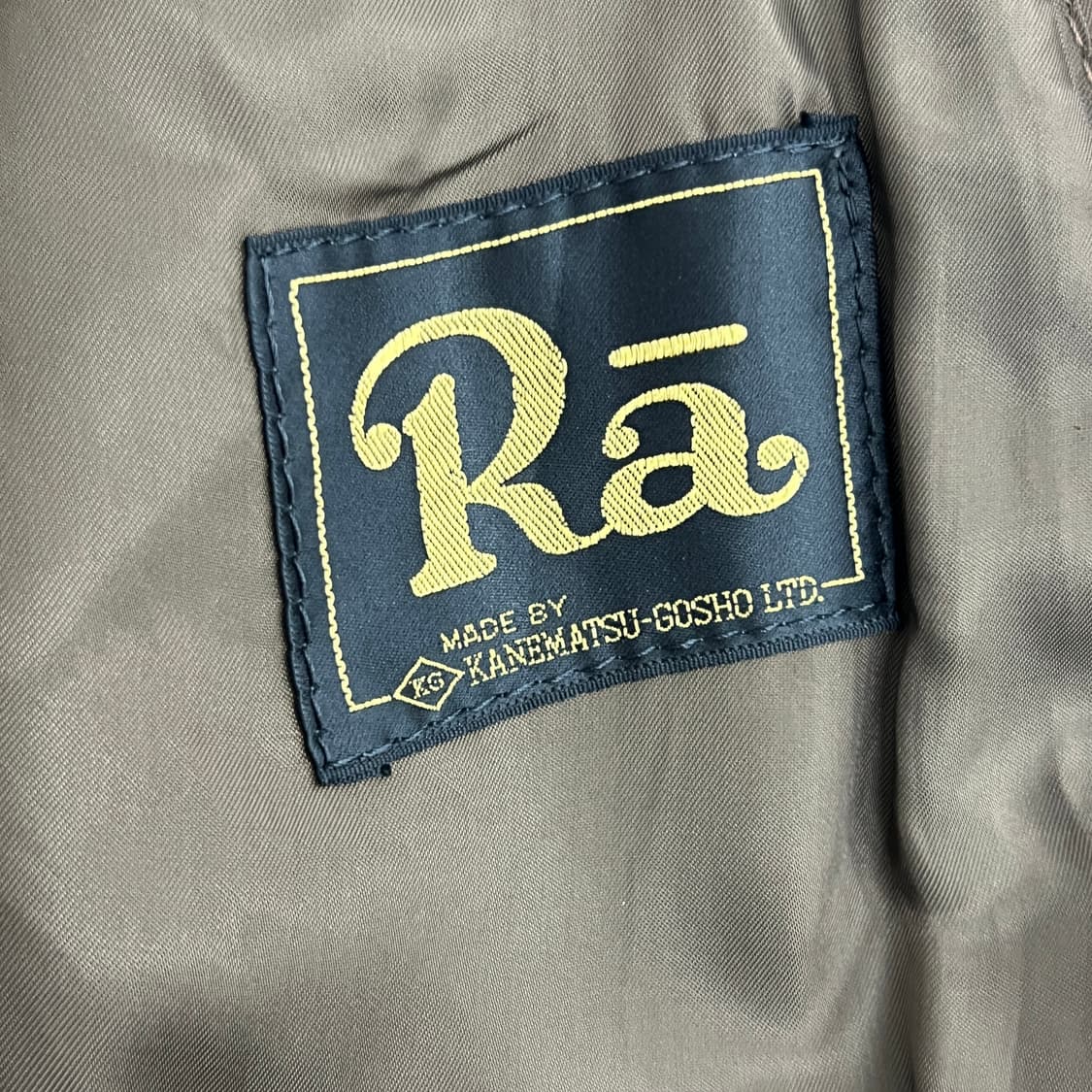 Ra KANEMATSU-GOSHO 빈티지 레더 트렌치코트  상품이미지3