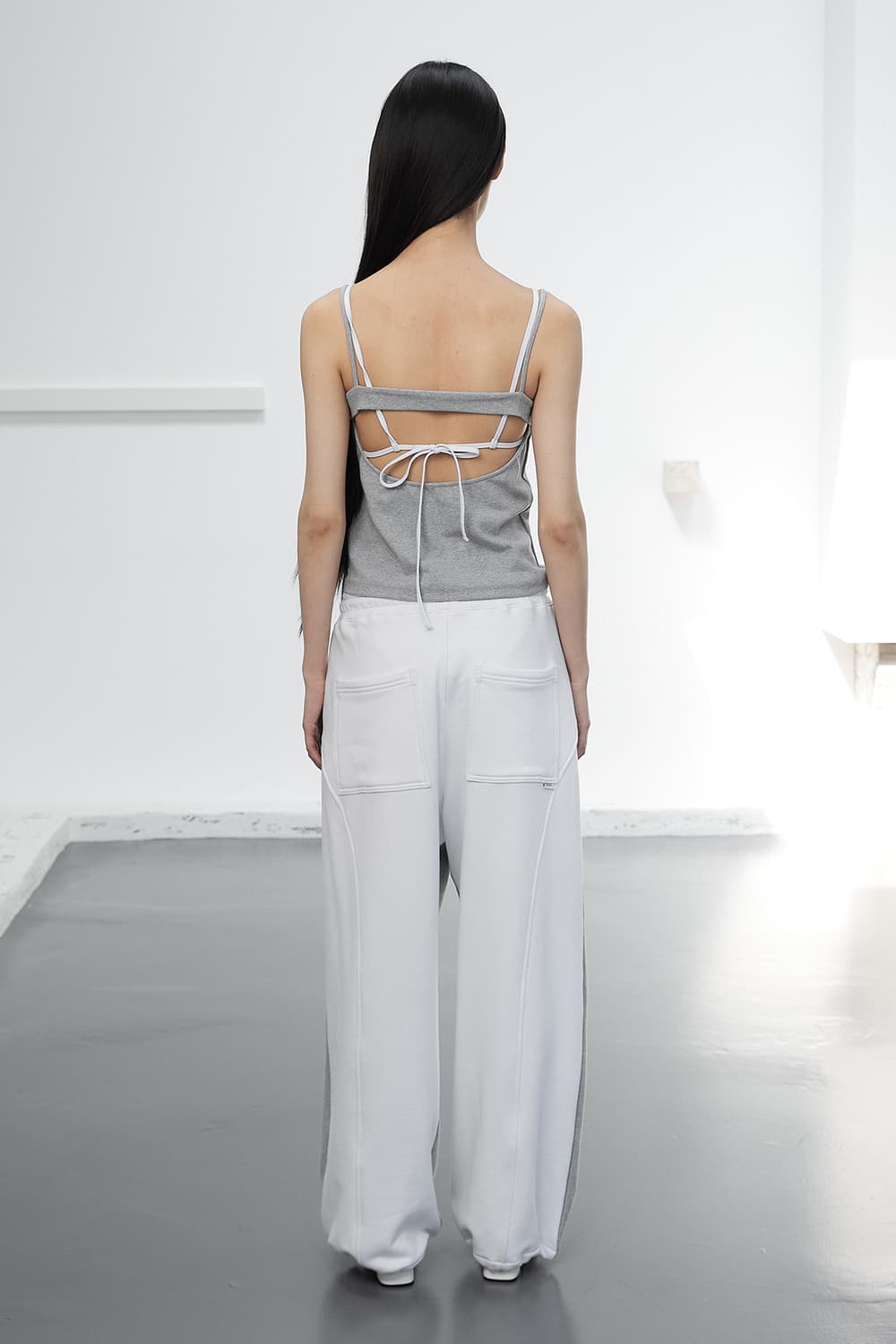 세릭 배색 팬츠 상품이미지2