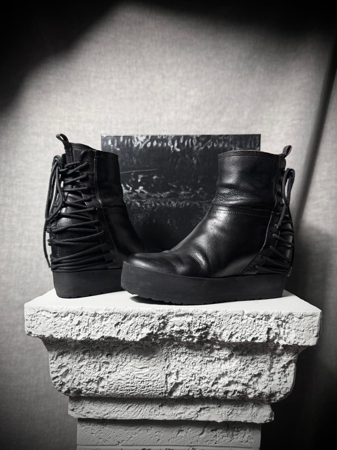 Puro Secret Aviator Back Laced Boots  상품이미지1
