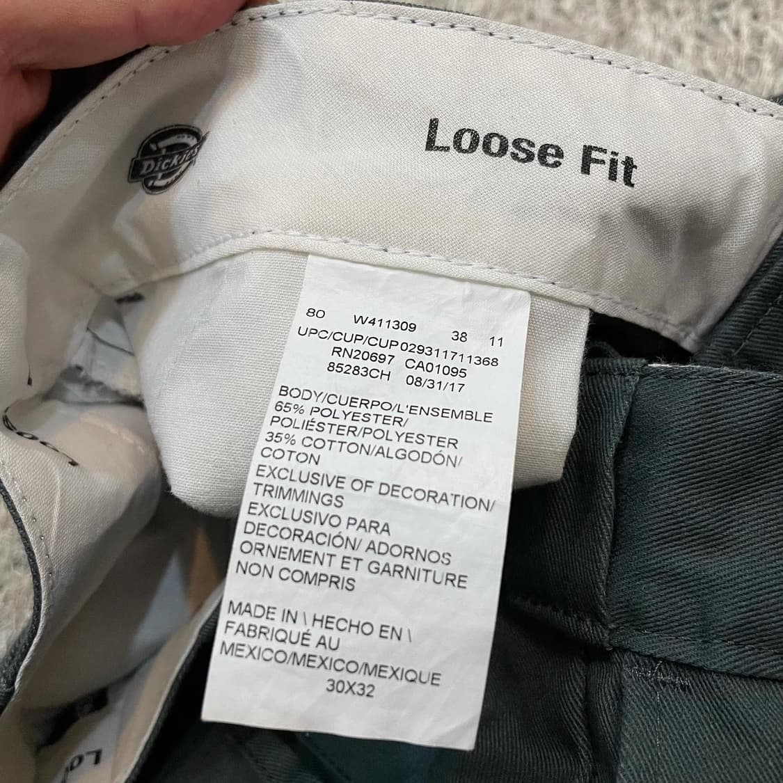 디키즈 더블니 팬츠 상품이미지3