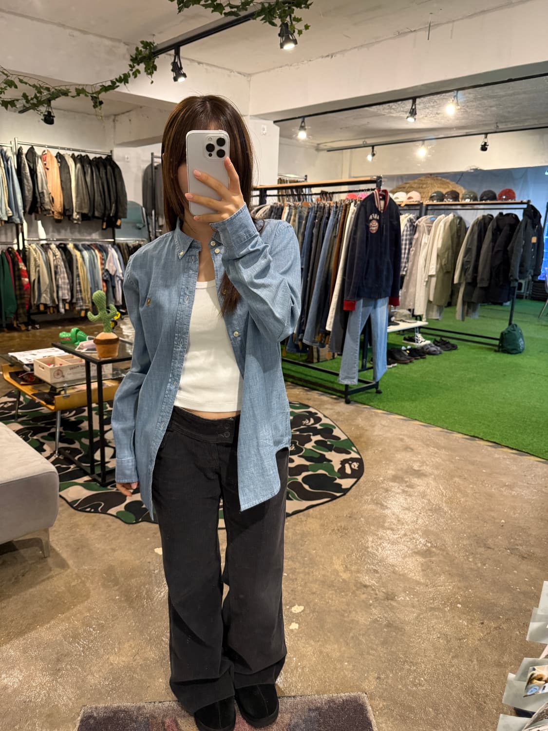 폴로 랄프로렌 샴브레이 셔츠 상품이미지4