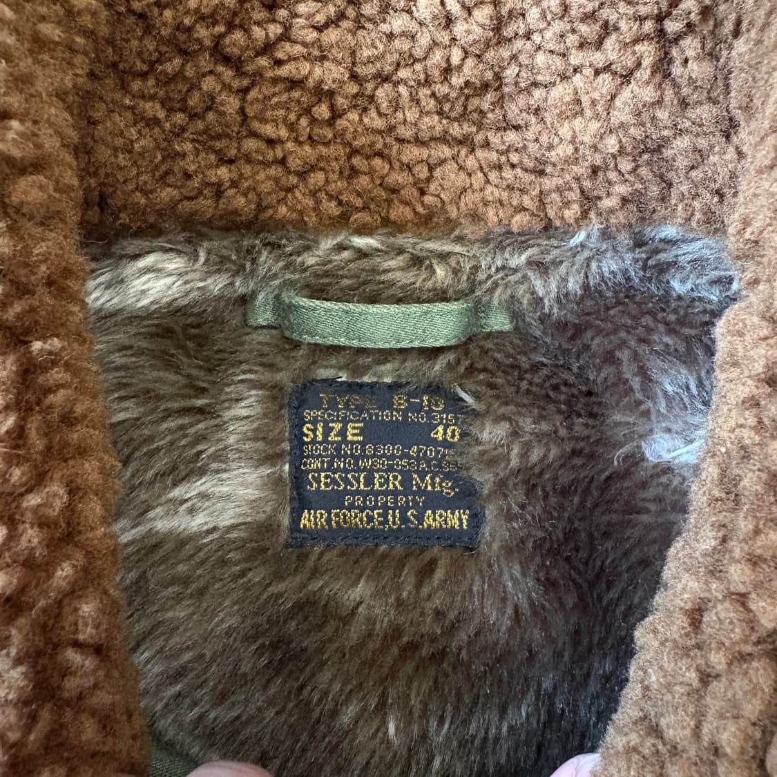 USAAF b-10 플라잉 타이거 자켓  상품이미지6