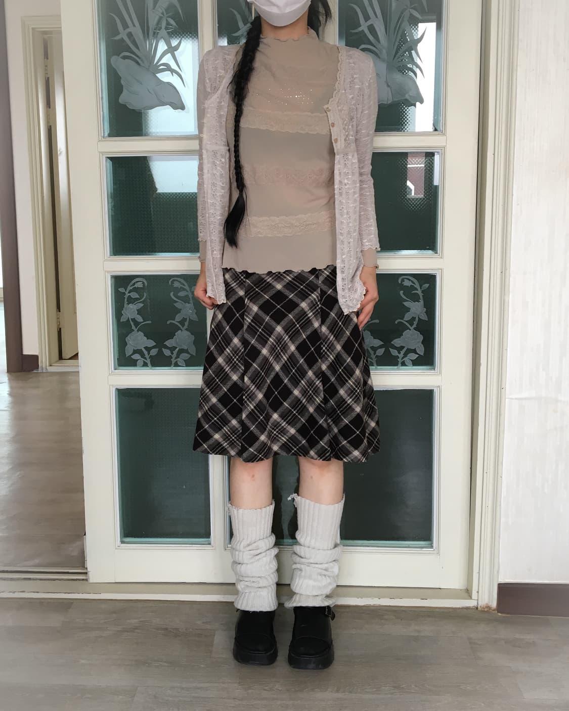 Lace trimming crochet cardigan 상품이미지6