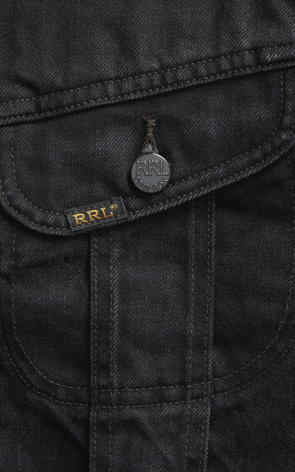 RRL lot271 블랙 트러커 데님자캣 신품 L사이즈 리랜드 상품이미지4