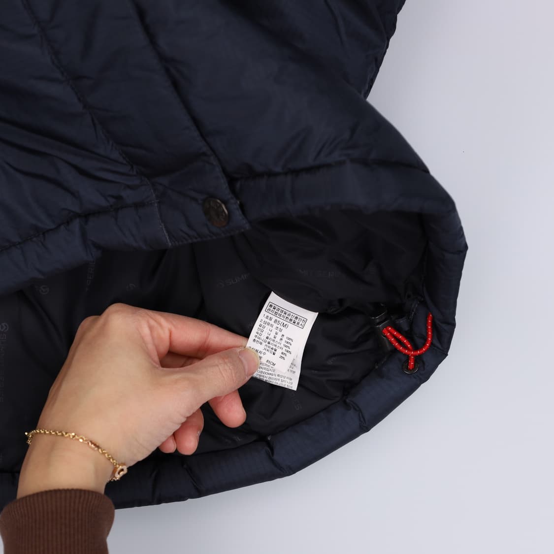 [85] 노스페이스 여성 써밋시리즈 구스다운 패딩점퍼 1222H2 상품이미지4