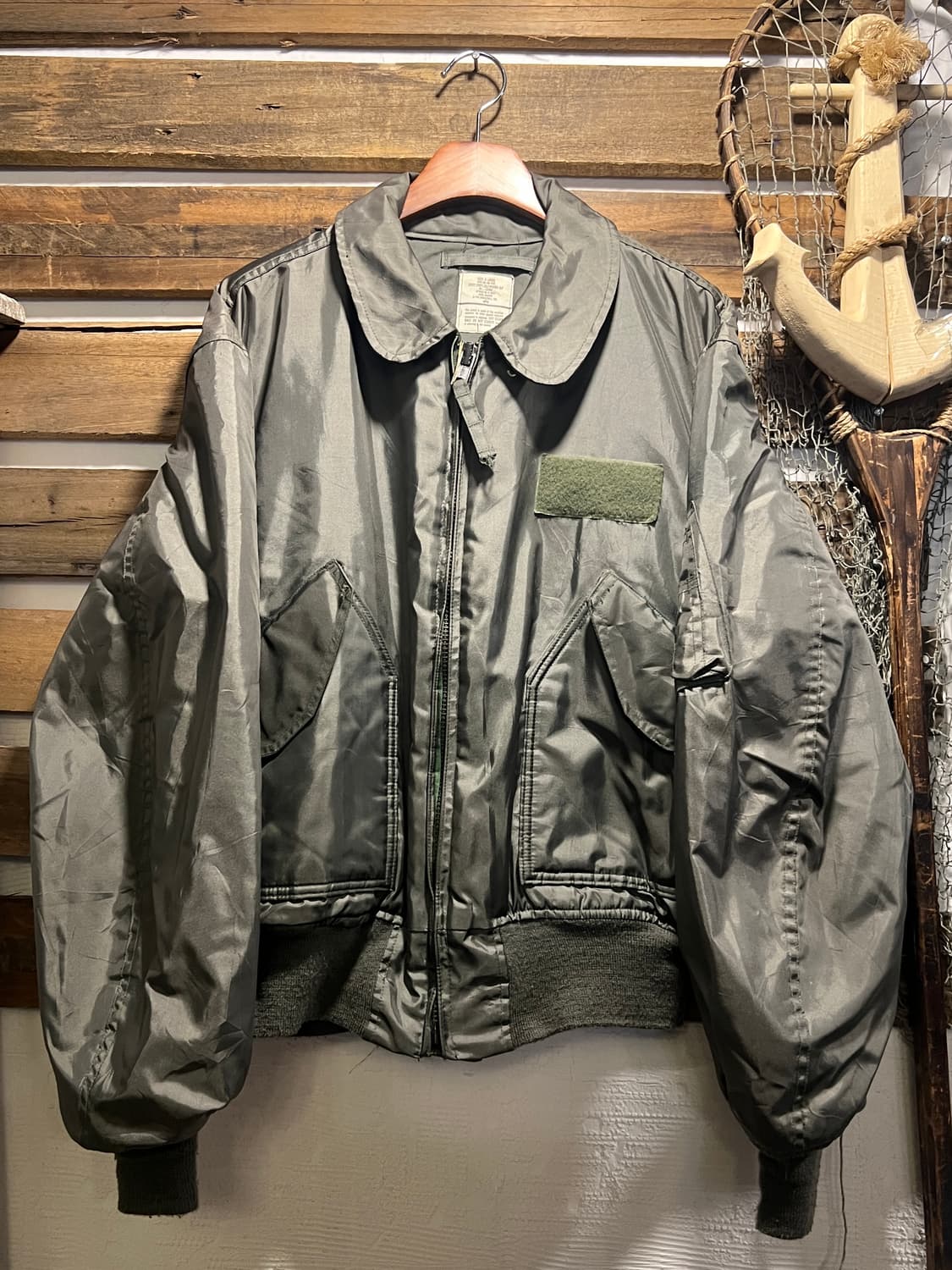 [XL]90's 알파인더스트리 오리지널 U.S AIR FORCE 항공점퍼 상품이미지1