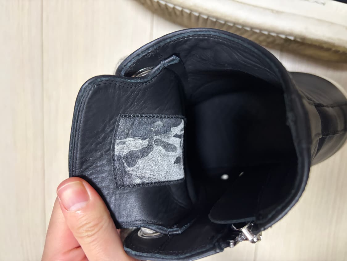 [38] 25FW 릭오웬스 점보레이스 라몬즈 하이 상품이미지4