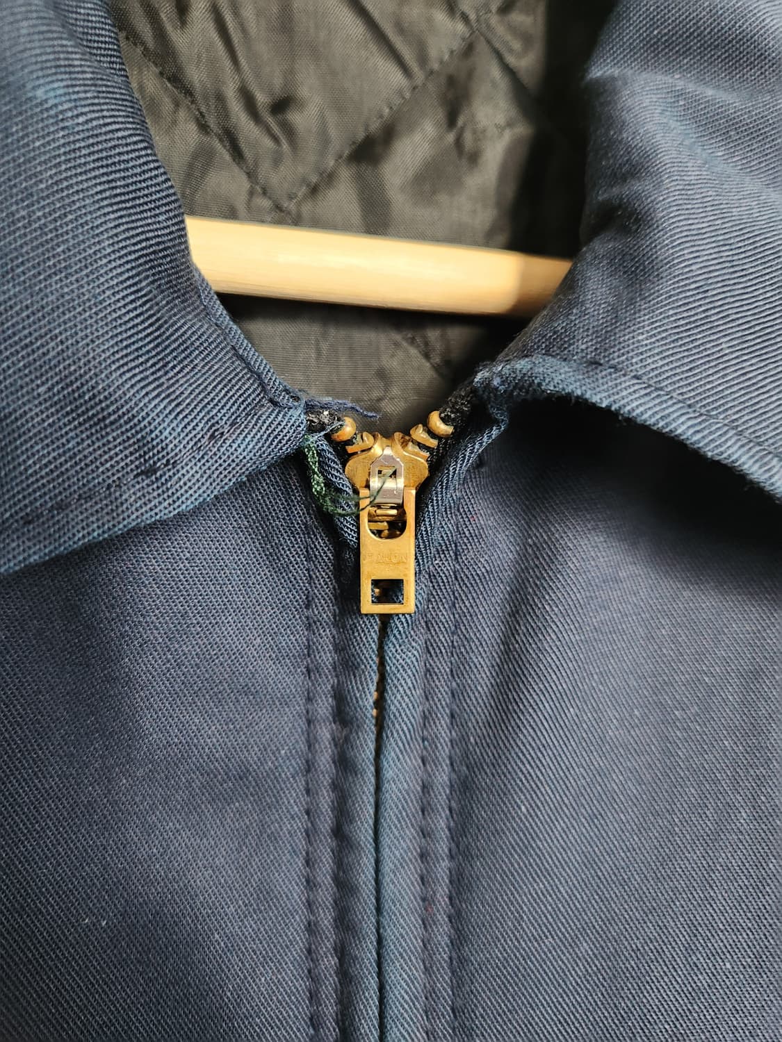 60s 코튼 나일론 싱글 워크 자켓(USAmade) 상품이미지5