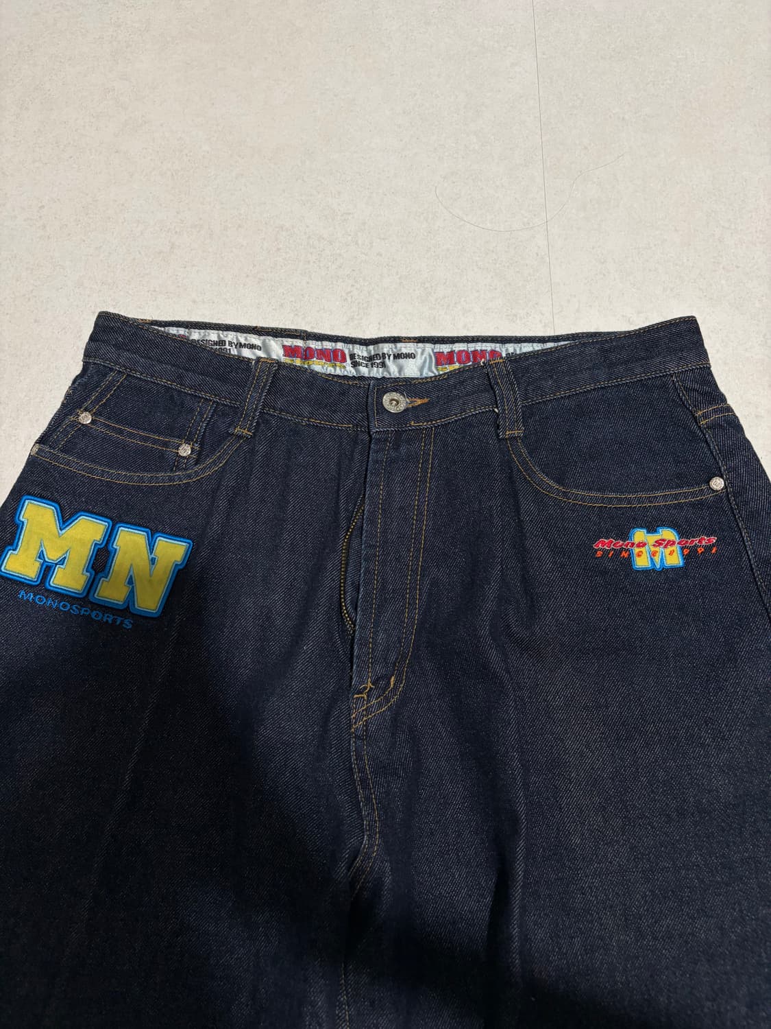 모노스포츠 90s 오버핏 데님 33 상품이미지1