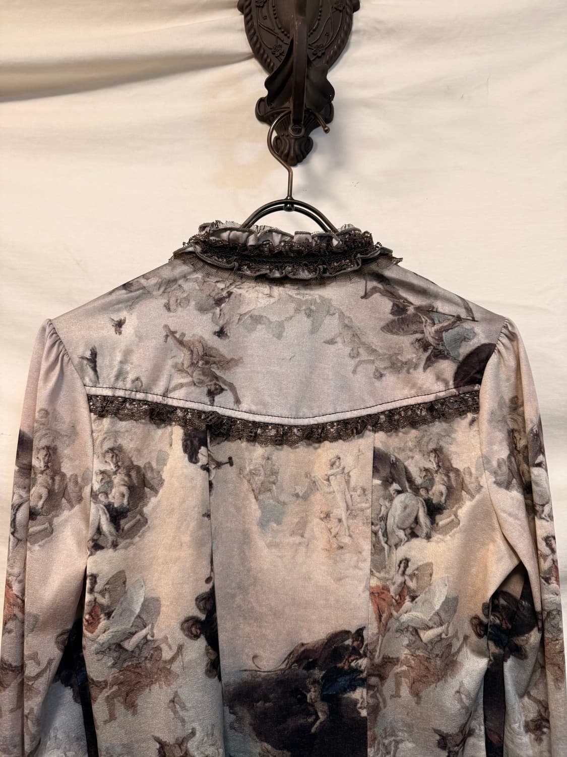 Ozz On Lace Detail Shirt 상품이미지5