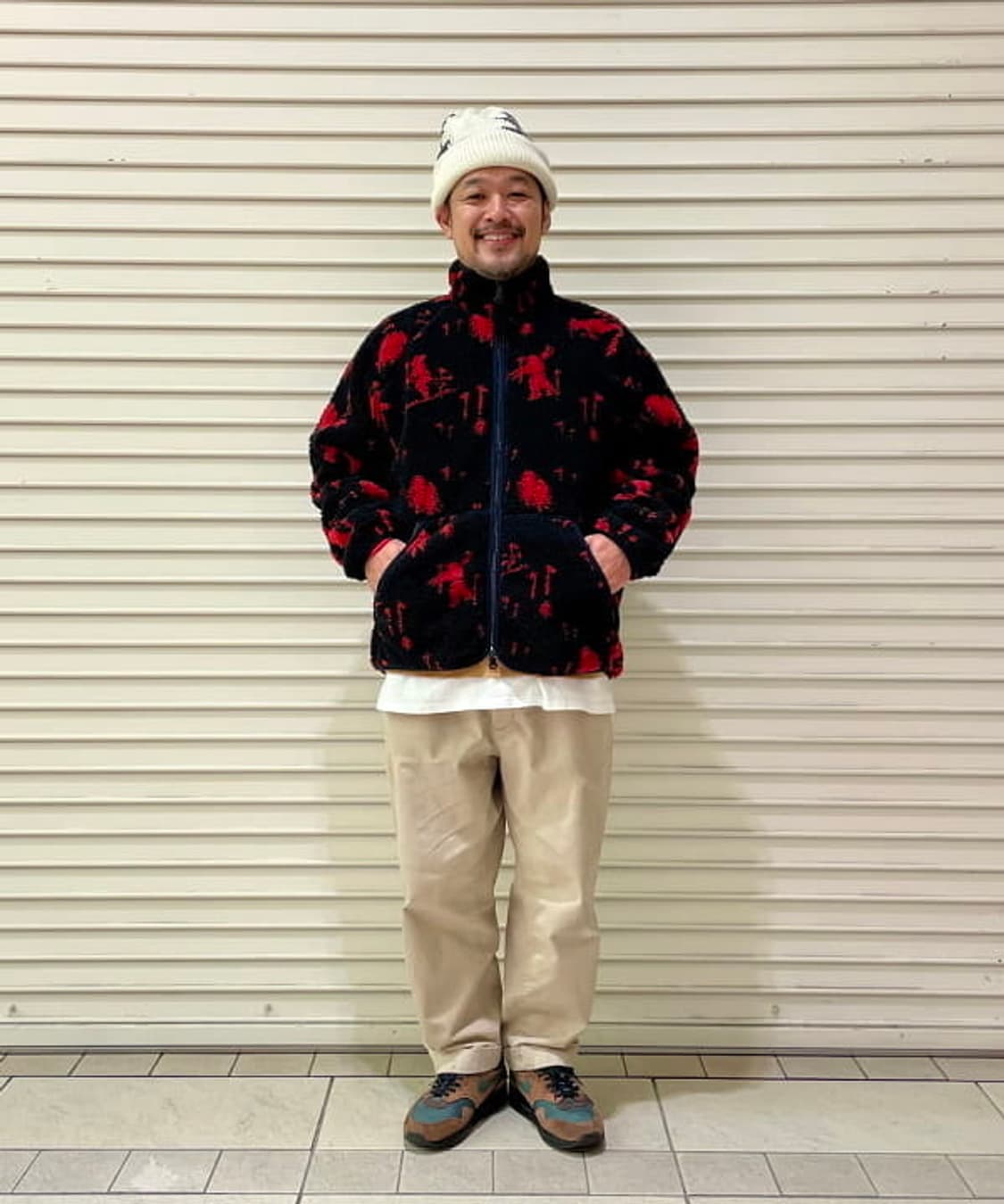 BEAMS PLUS Boa Jacquard Military Blouson 상품이미지5