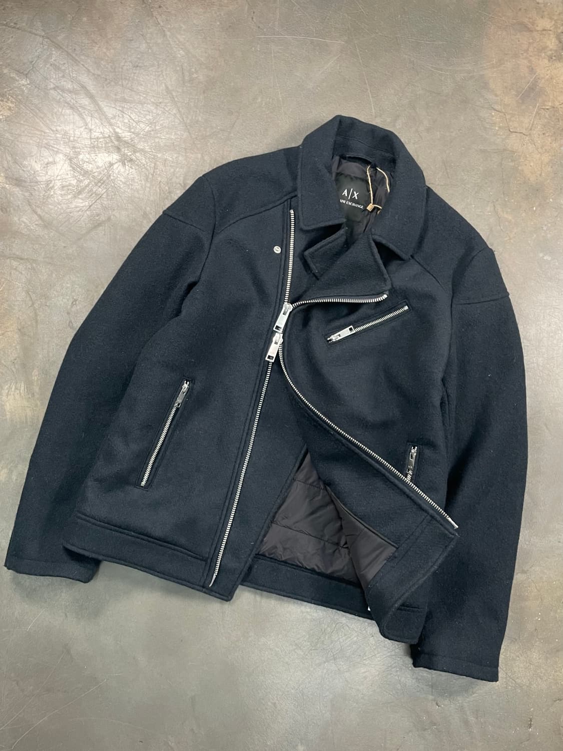 아르마니 익스체인지 울 라이더 자켓 상품이미지2