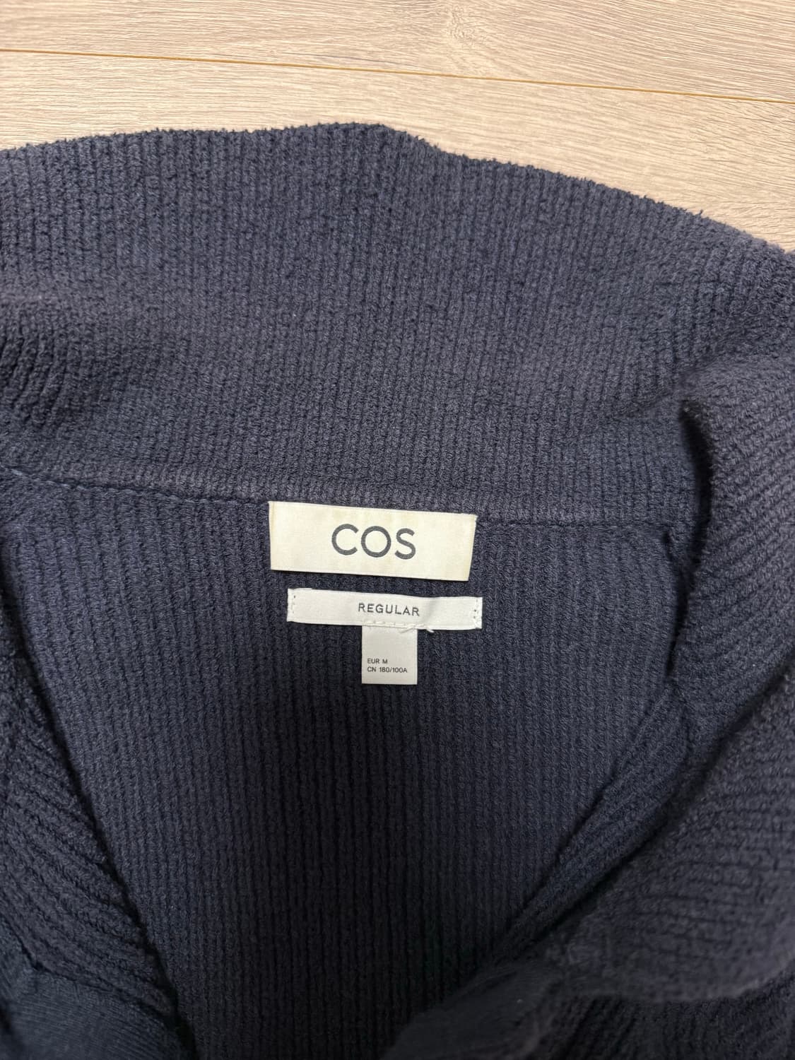 cos 부클레 가디건 네이비 M  상품이미지3