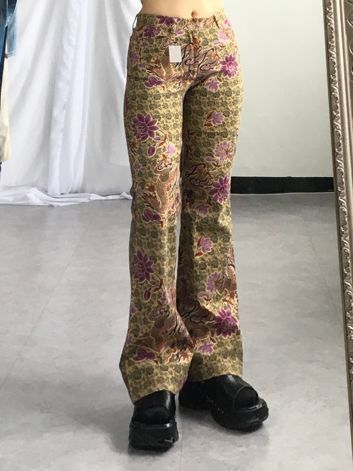 Batsu oriental pattern pants 상품이미지1