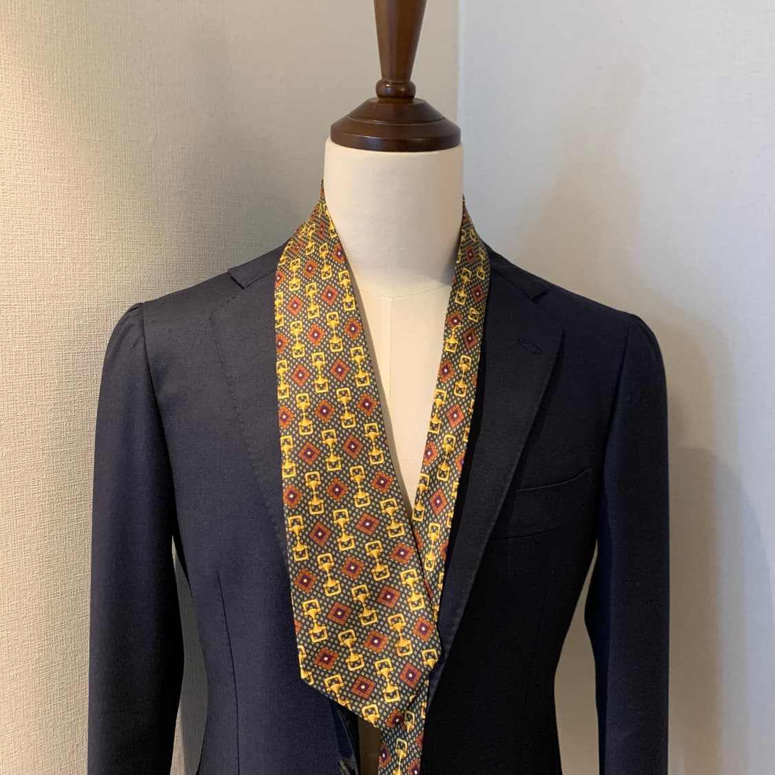 셀린느(CELINE) 기하학적패턴 명품넥타이 결혼식패션 넥타이 A등급 상품이미지1