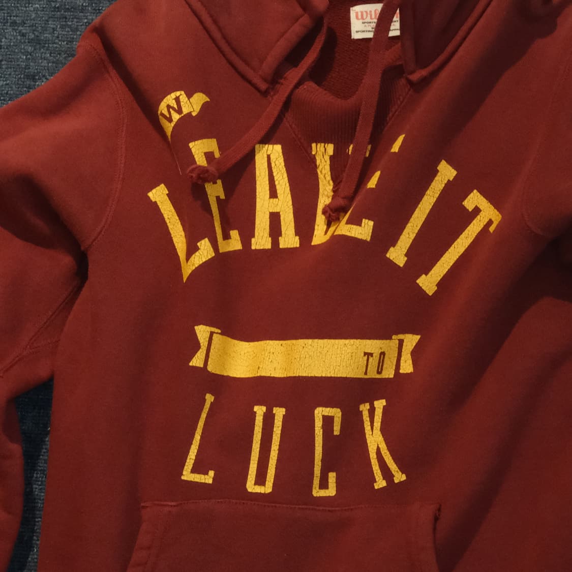 윌슨 후드 스웻 상품이미지4