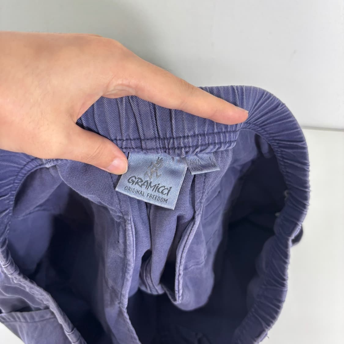 L 그라미치 피그먼트네이비 와이드핏 카고 버뮤다팬츠 상품이미지4