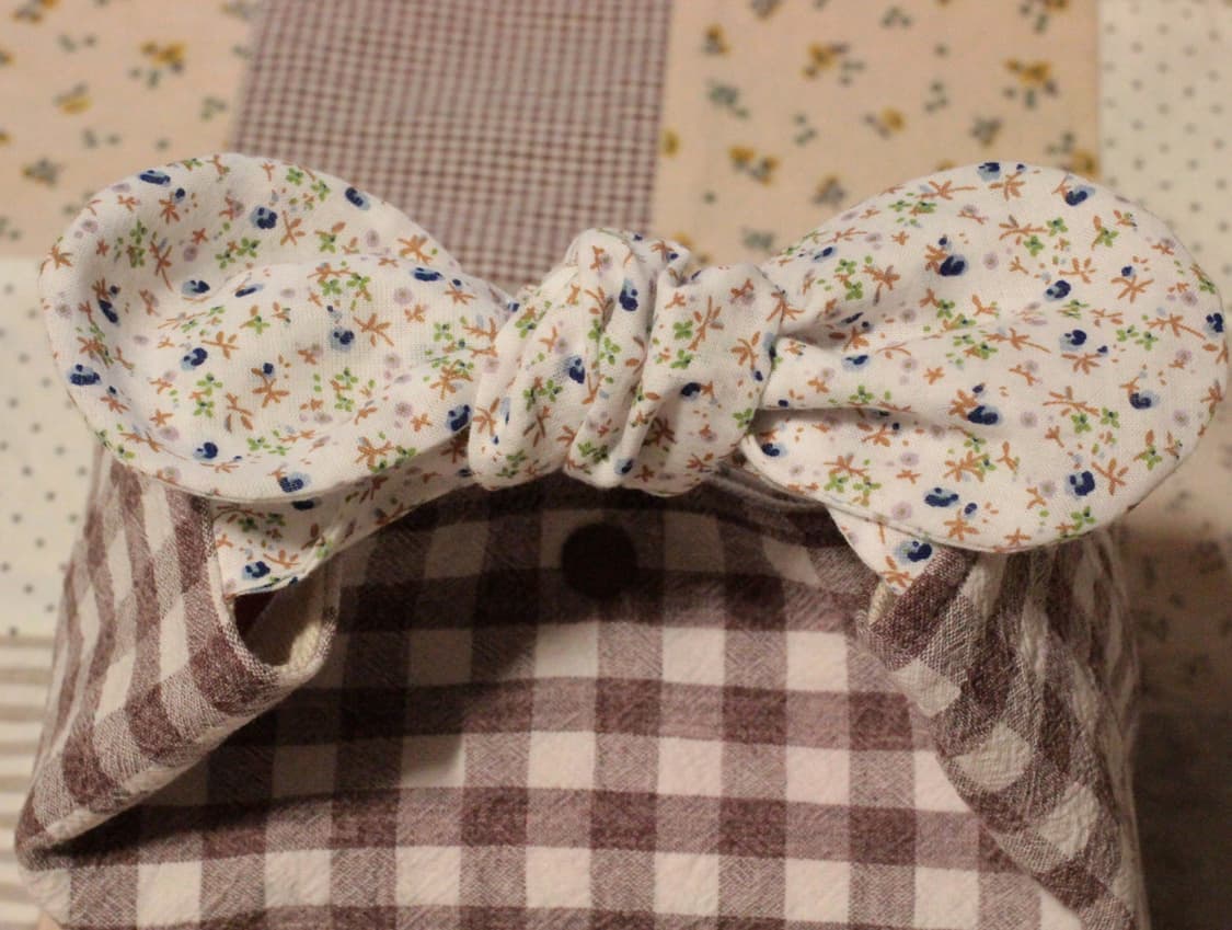 핸드메이드 도시락 주머니 겸 다용도 파우치 상품이미지2