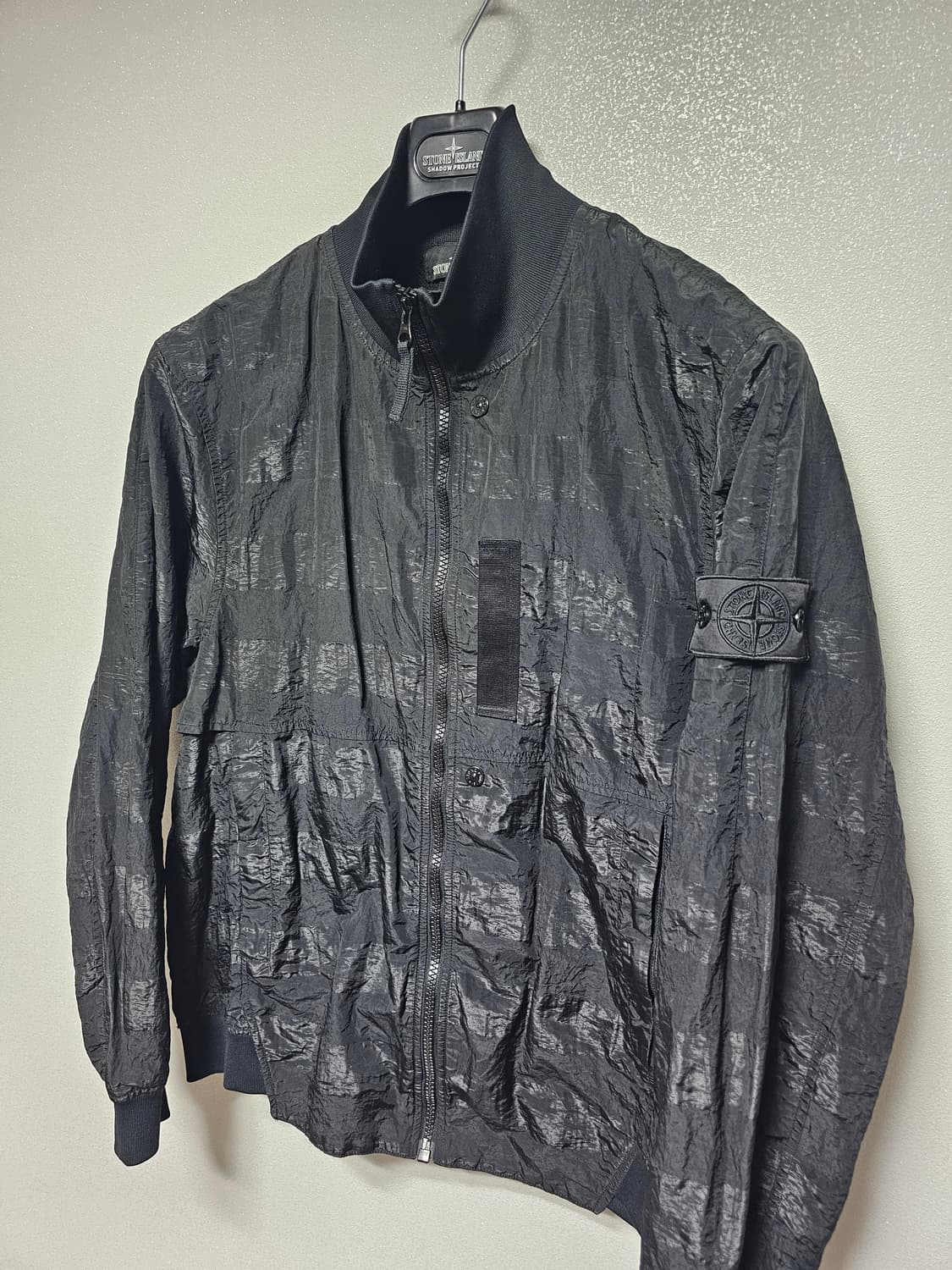 스톤아일랜드 쉐도우프로젝트 스트라이프 나일론메탈 자켓 상품이미지10