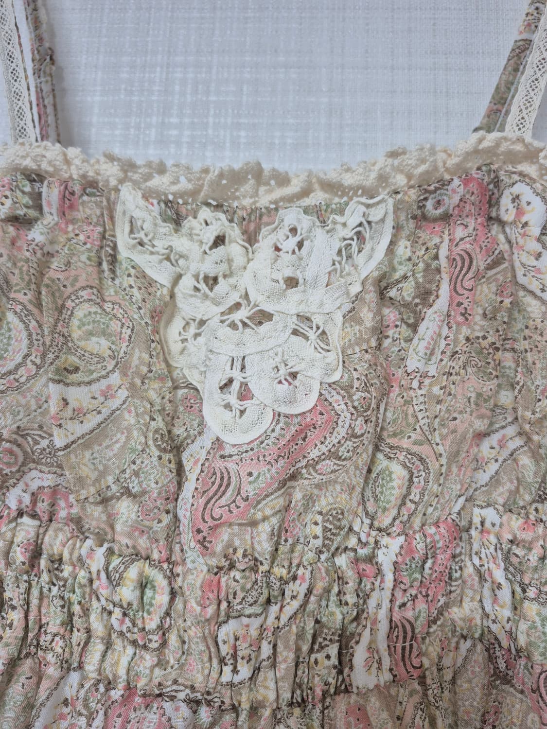 리즈리사 히메갸루 페이즐리 캐미원피스 상품이미지2