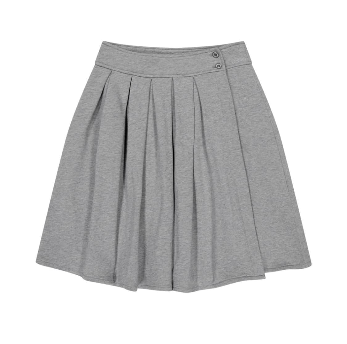 코이세이오 코지 스웻 랩 스커트 멜란지 그레이 2 size 상품이미지1