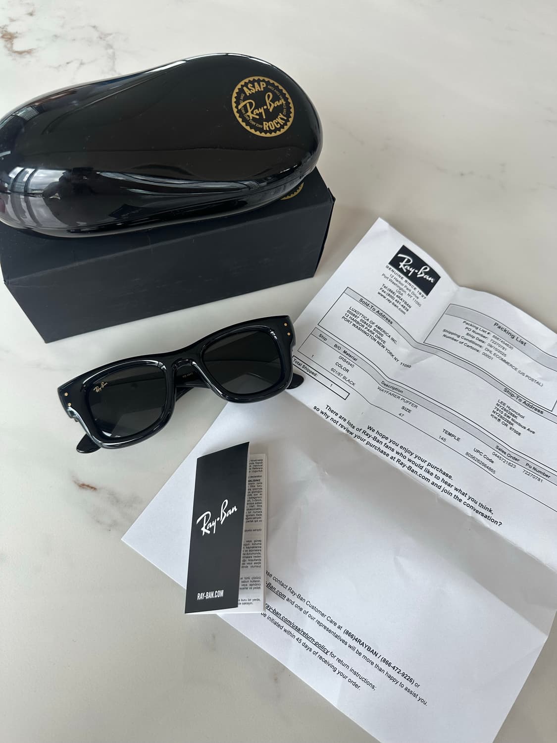 레이벤 제니 선글라스 에이셉 라키 웨이페어러 상품이미지1