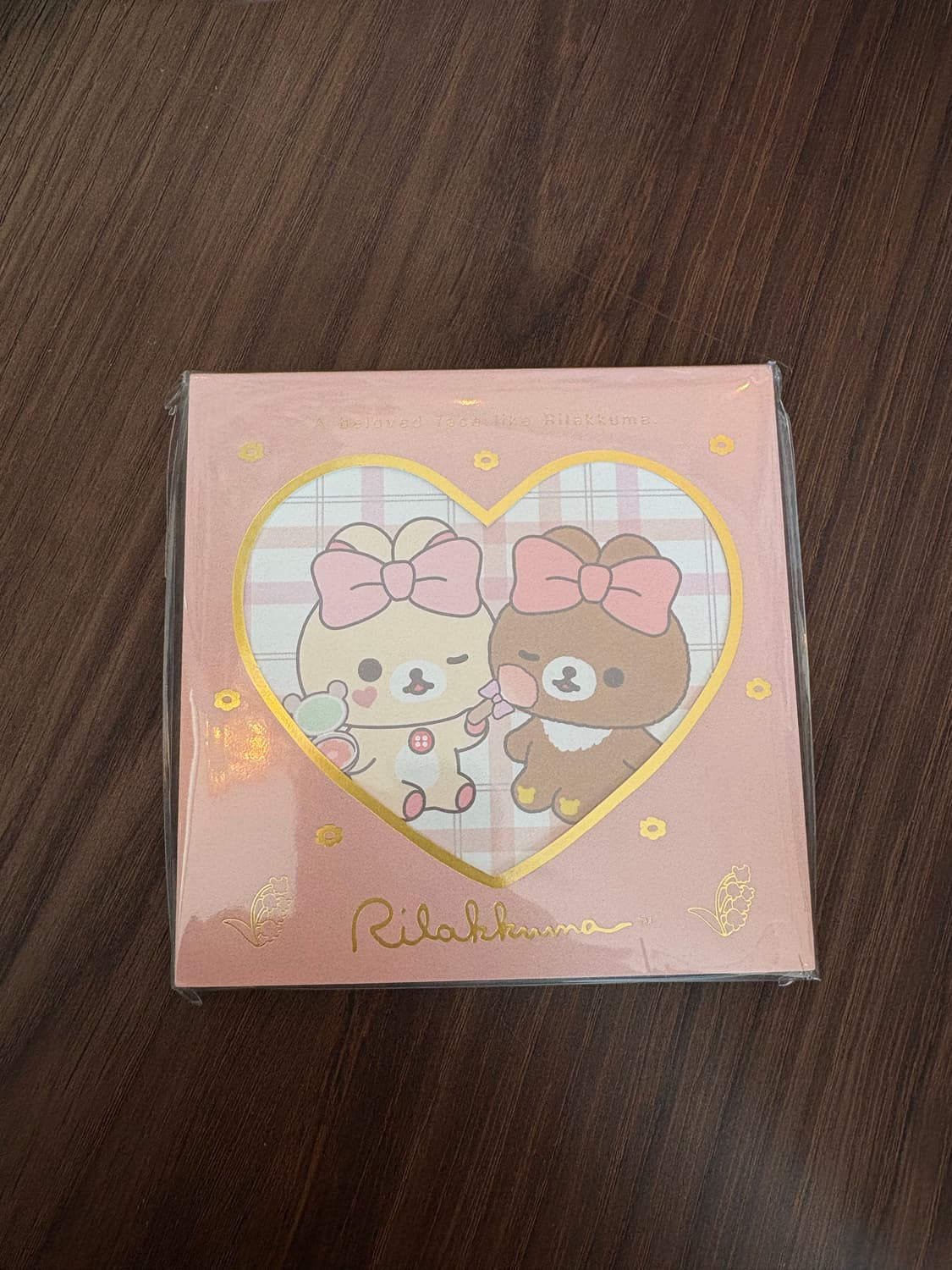 리락쿠마 스퀘어 메모지 상품이미지1