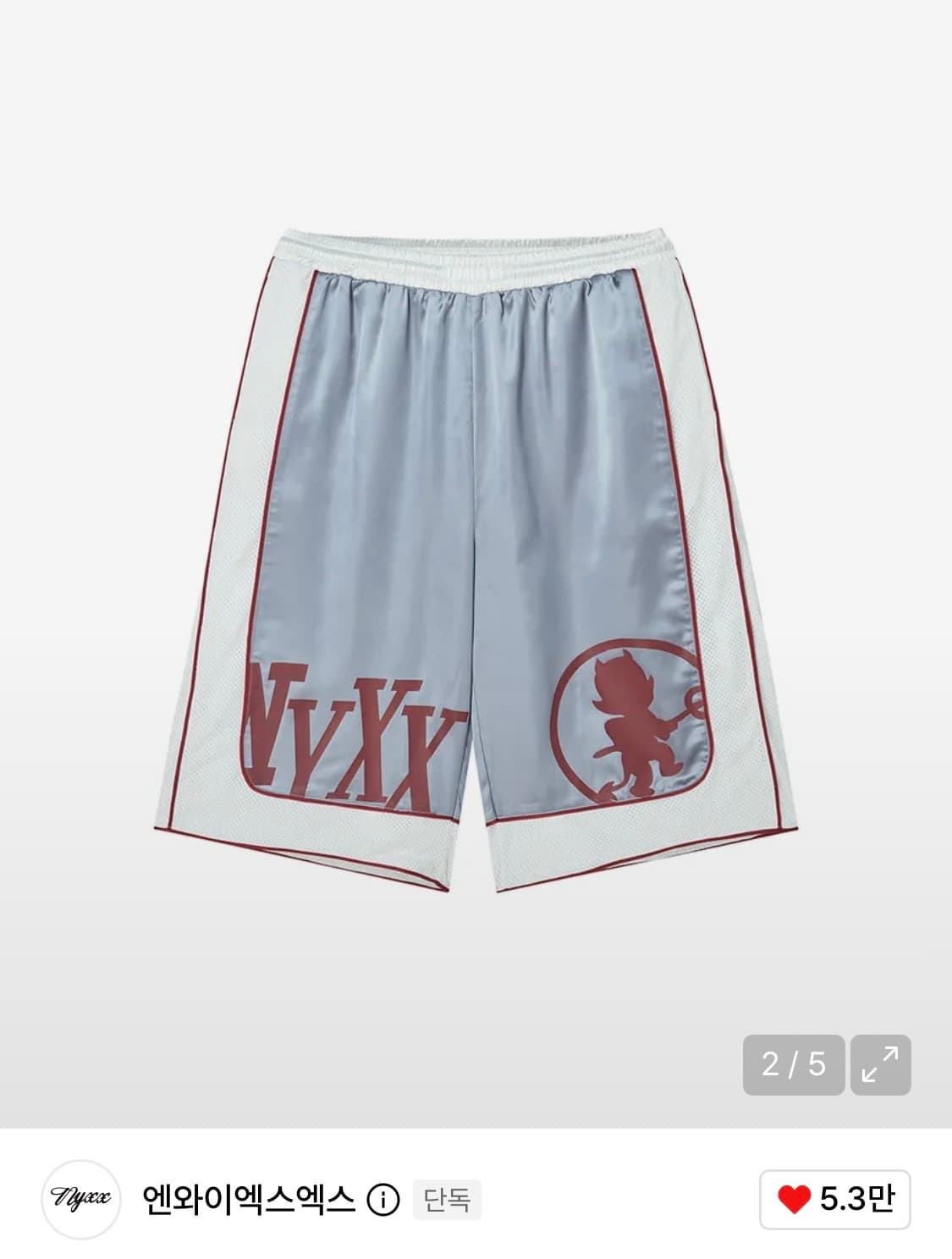 TNSW BASKETBALL HALF PANTS BLUE 상품이미지4