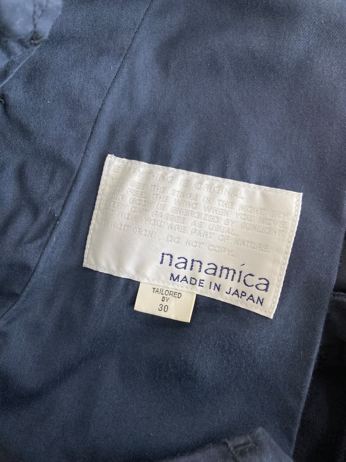 Nanamica Wide Chino Pants 상품이미지8