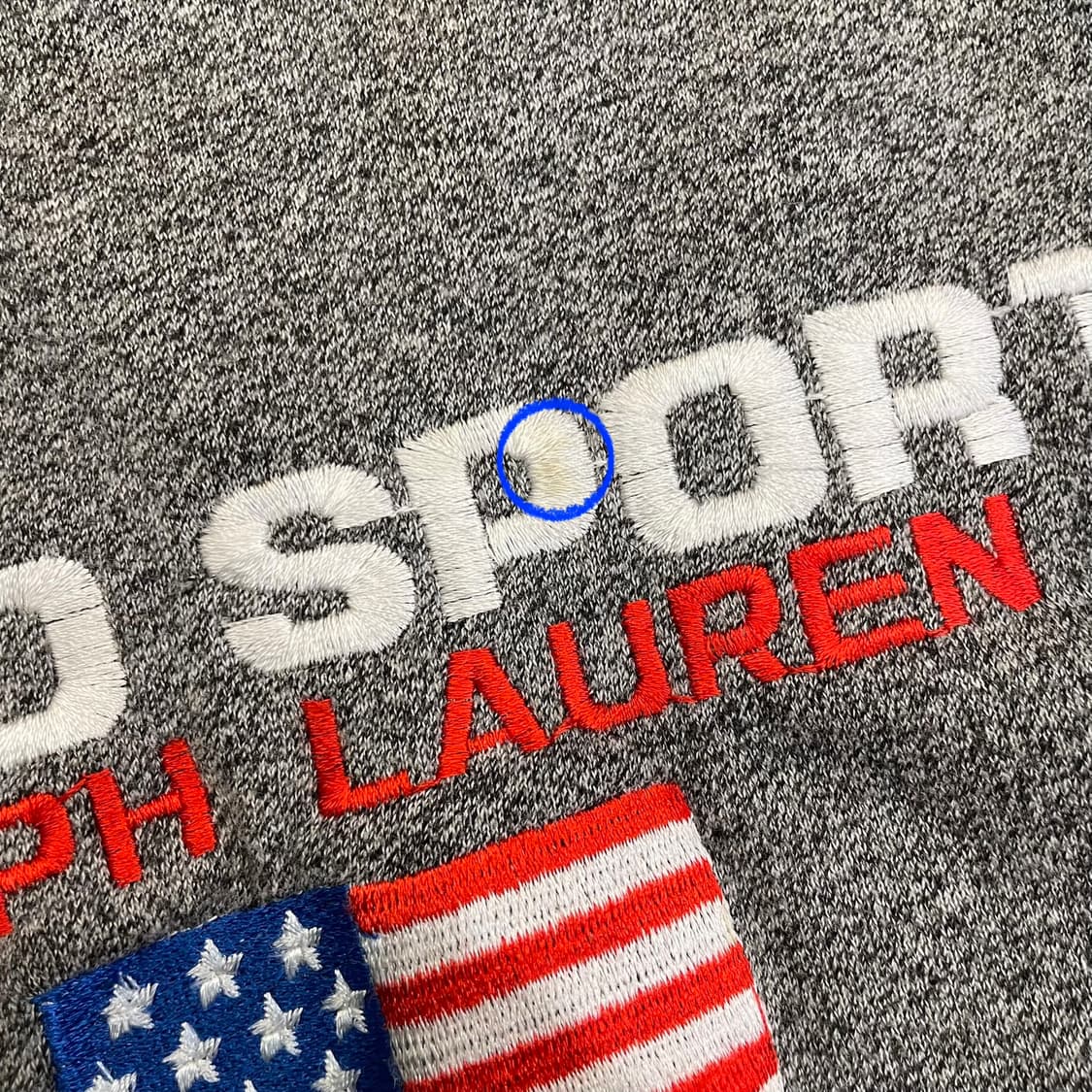 (XL) POLO 폴로 랄프로렌 스포츠 성조기 스웻 셔츠 맨투맨 상품이미지9