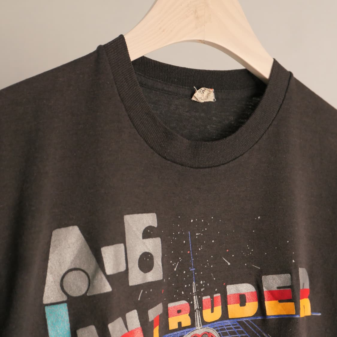 80s A-6 Intruder Grumman T shirt/(95-100 상품이미지6