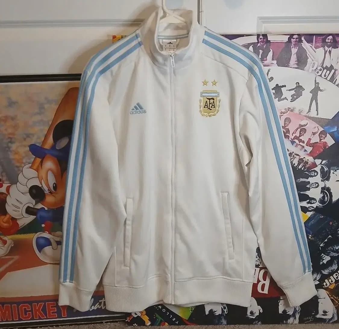 아이다스 한정판 아르헨티나 메시 트랙탑 급처 상품이미지1