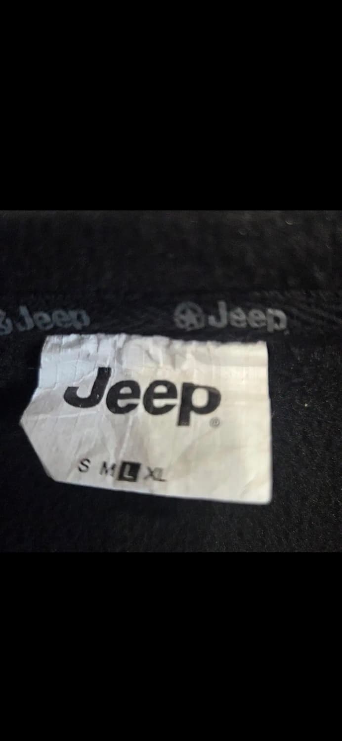 Jeep 지프 블랙 기모 후드집업 자켓 L(100) 상품이미지2