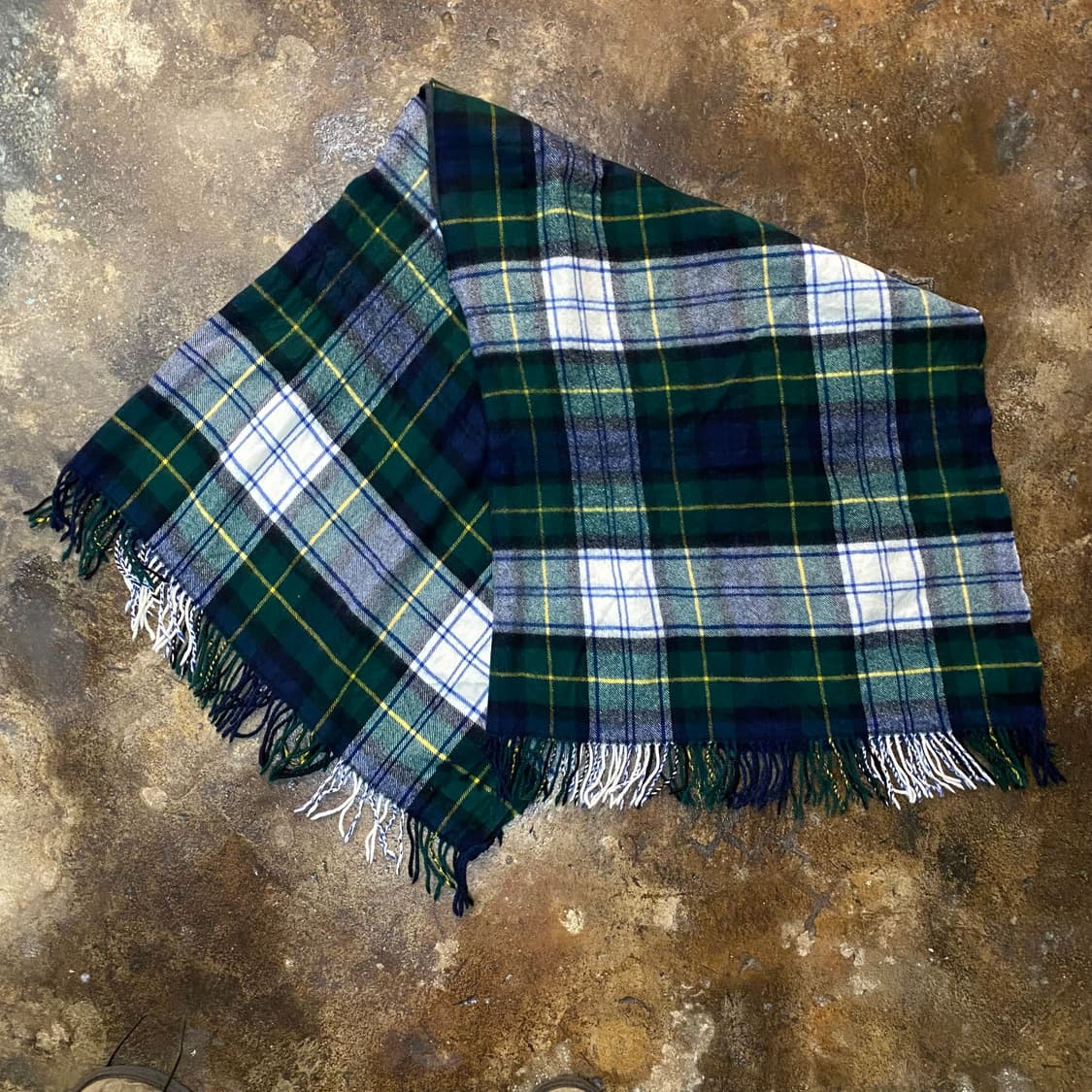 Comme des  garcons x Lochcarron 숄 판초 상품이미지4