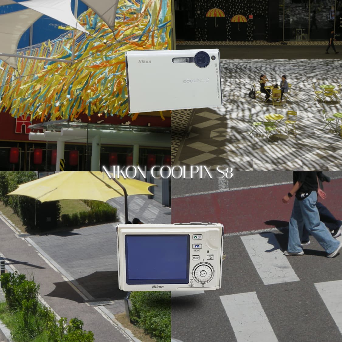 작례⭕️ 니콘 쿨픽스 S8 펄 화이트 👻노제 카메라 상품이미지1