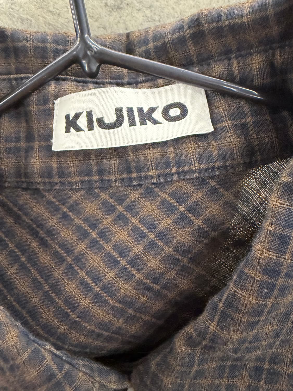 Kijiko check shirt F 상품이미지6