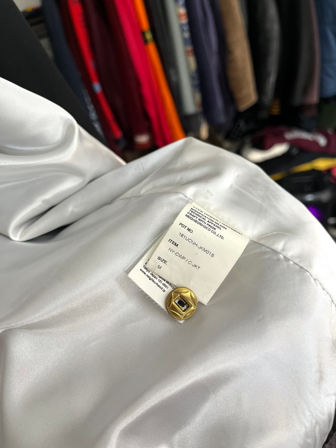 네이버후드 자수 드리즐러 자켓 상품이미지10