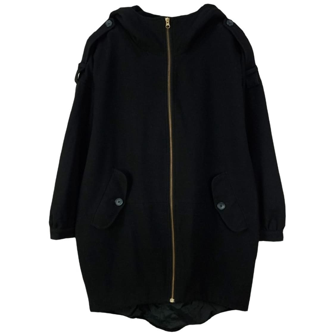 [아디다스] 오버사이즈 후드 모직 코트 M19630 상품이미지2