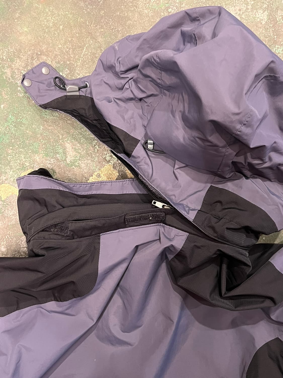 00's [M] 2in1 테크니컬 쉘 자켓 라이너 후드 하드쉘 세트 상품이미지10