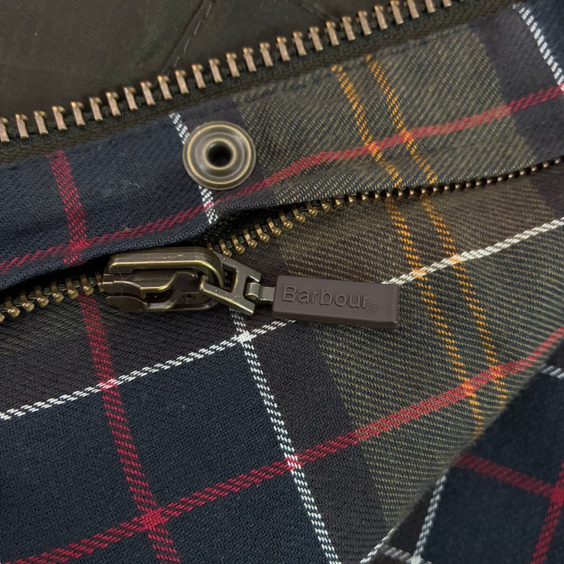 Barbour 바버 카키 비데일 왁싱 자켓 상품이미지5