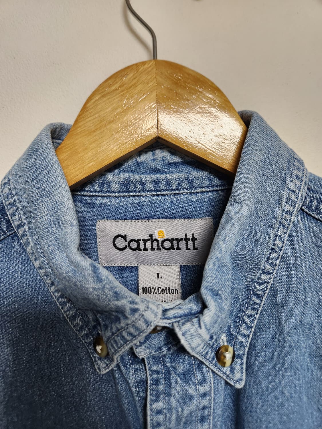 칼하트Carhartt 데님 셔츠 L - S199 상품이미지5