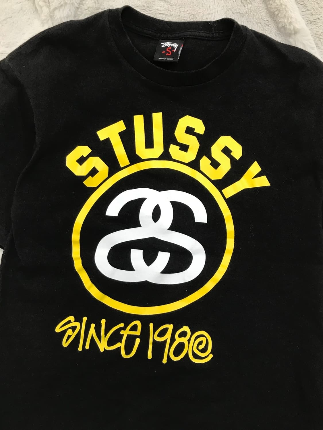 Stussy Yellow Logo T-shirt 상품이미지8