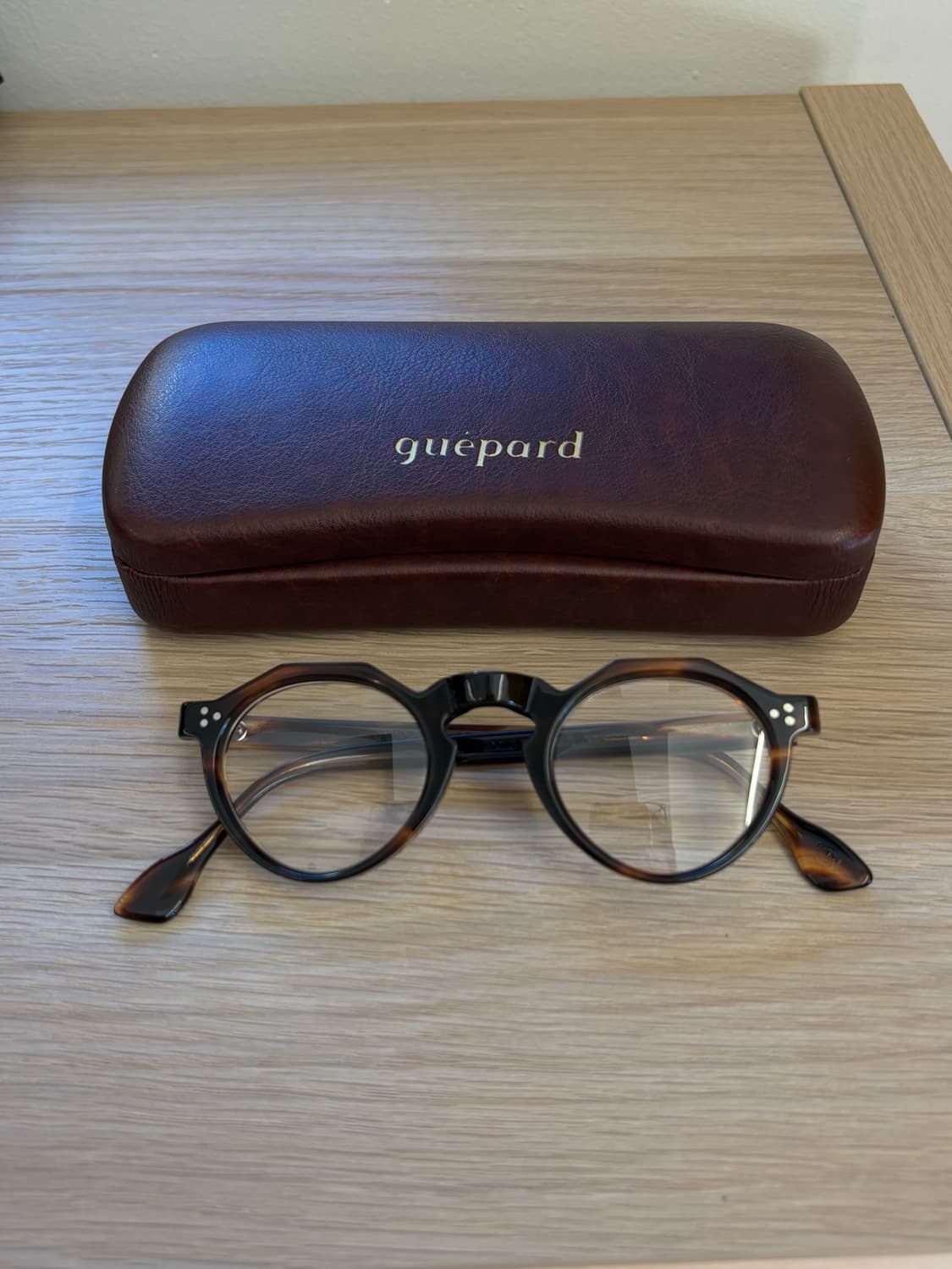 Guepard GP15 havana glasses 상품이미지1
