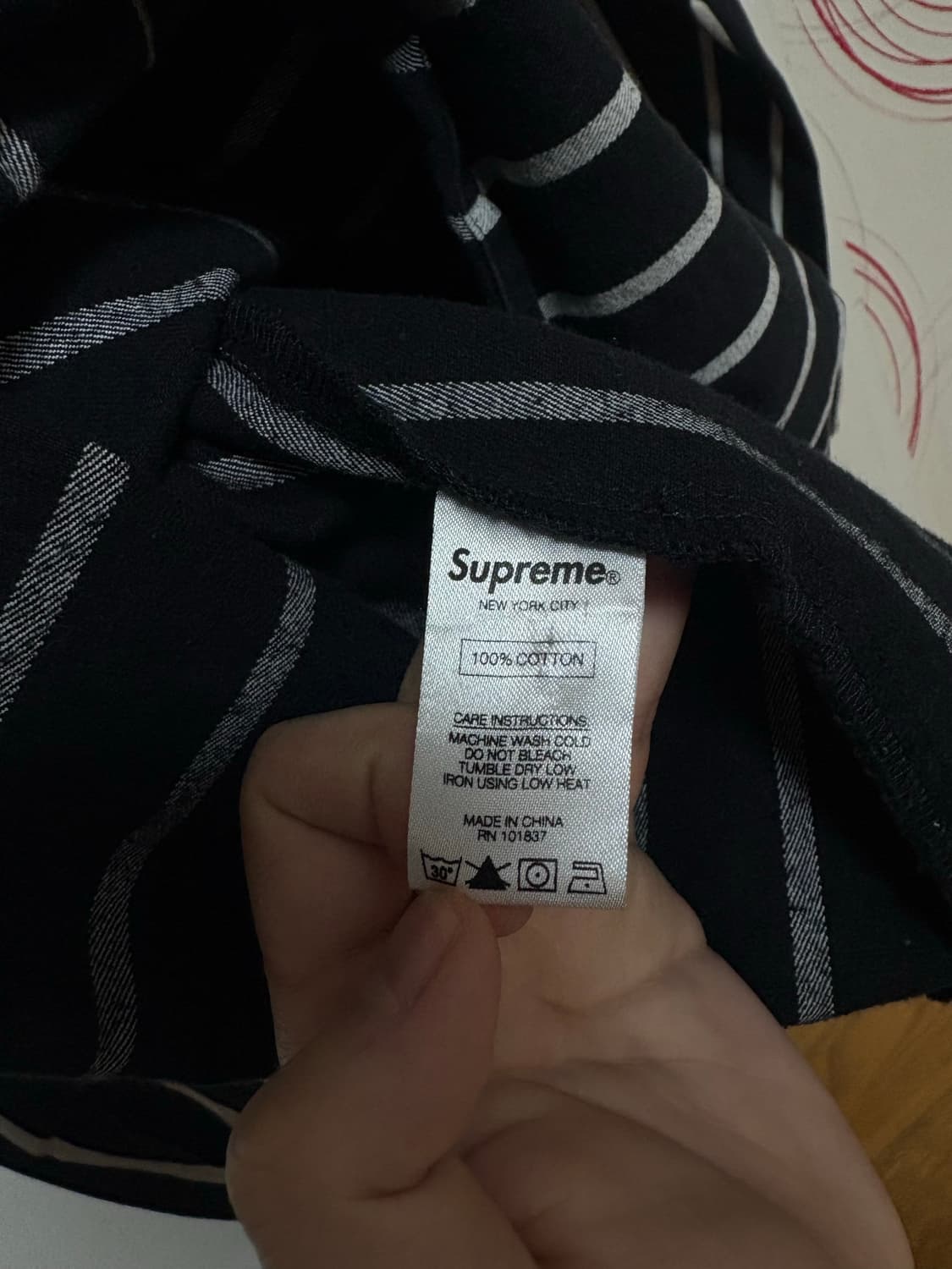 슈프림 스트라이프 샵자켓 상품이미지7