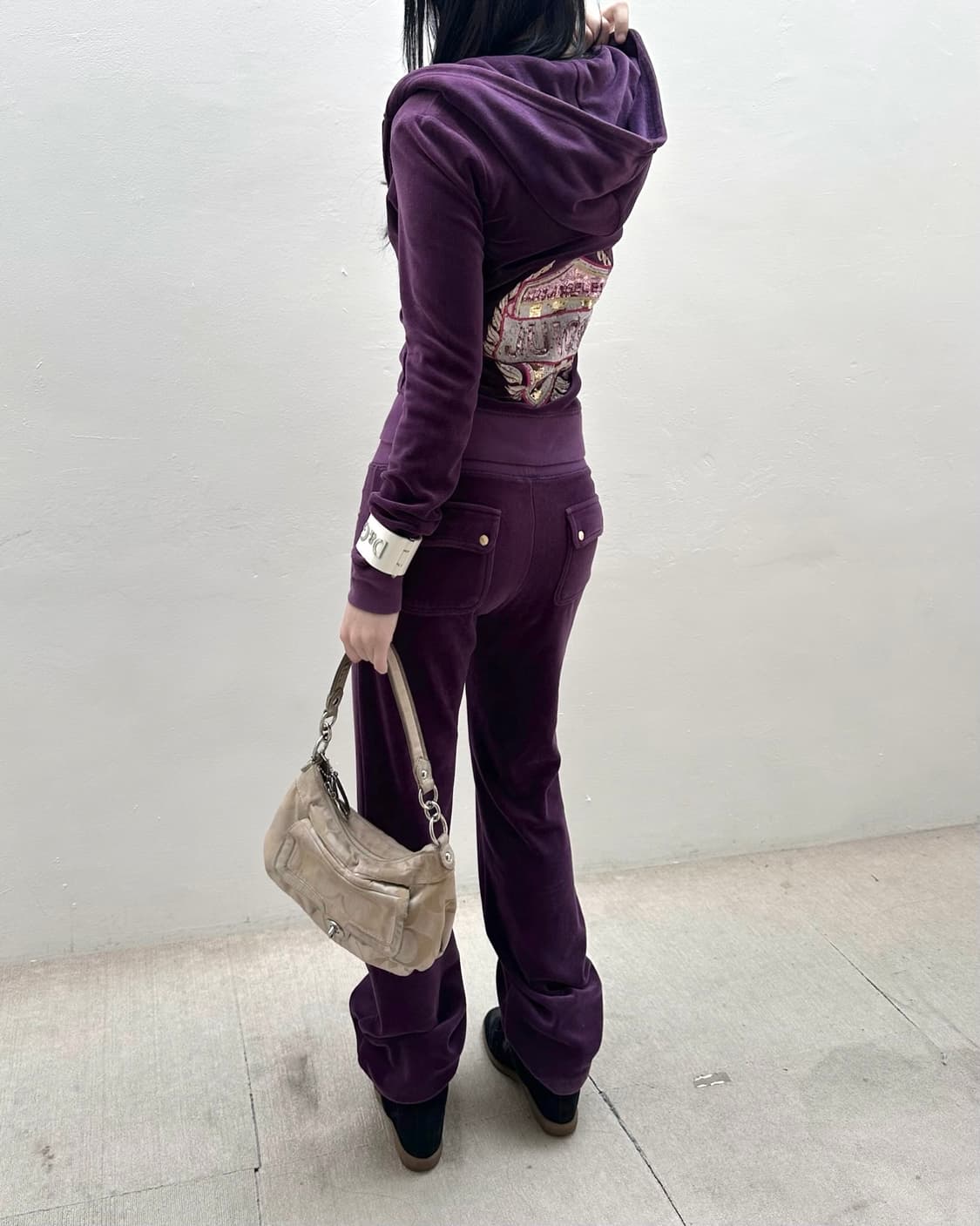 Juicy couture purple velvet set up“ 상품이미지6