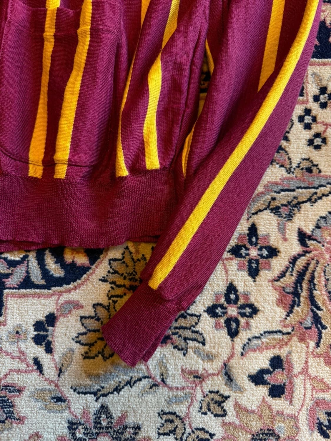 버버리 프로섬 금장 가디건 100 상품이미지5