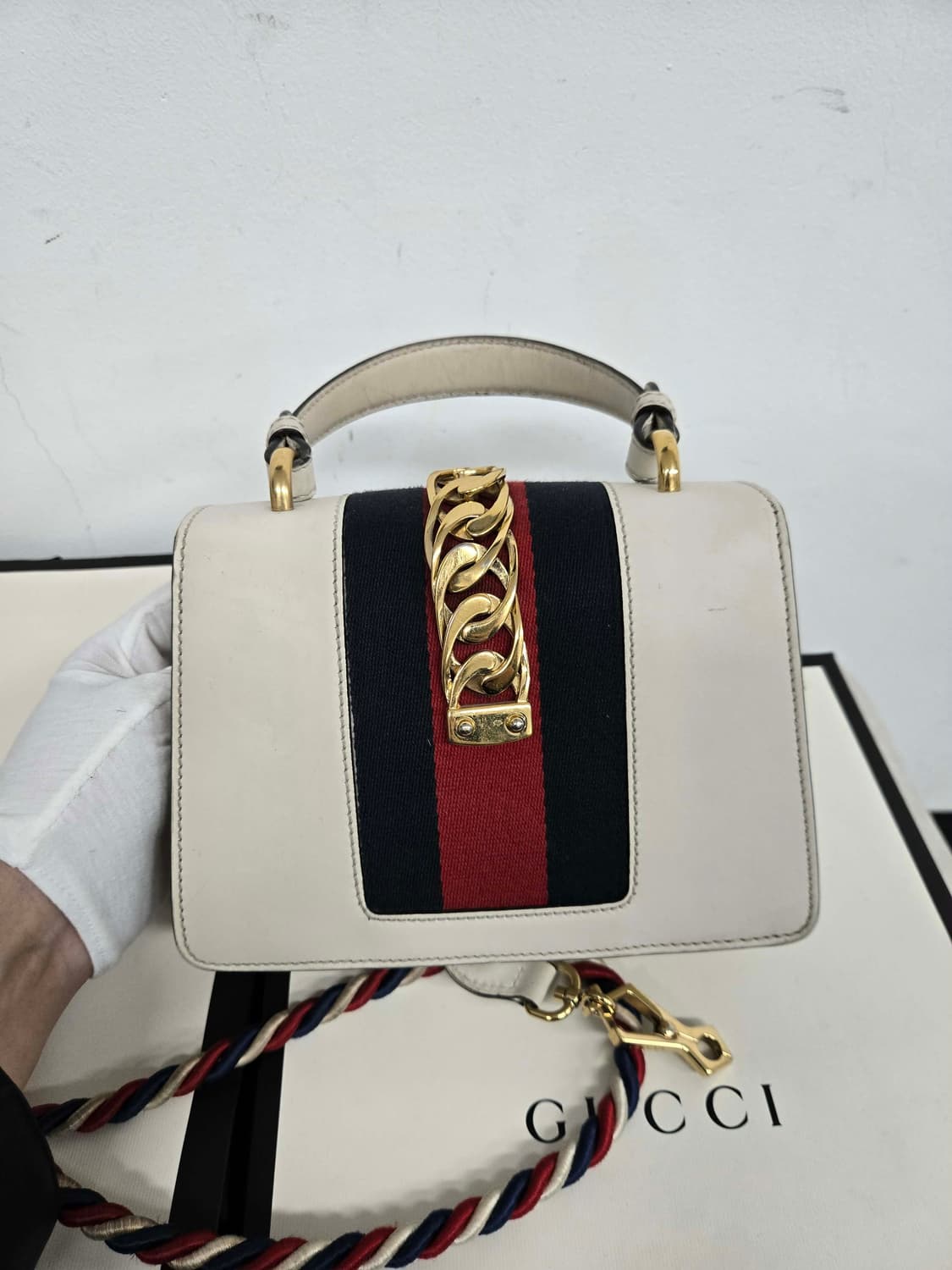 [보증서 정품]구찌 실비백 숄더백 상품이미지6