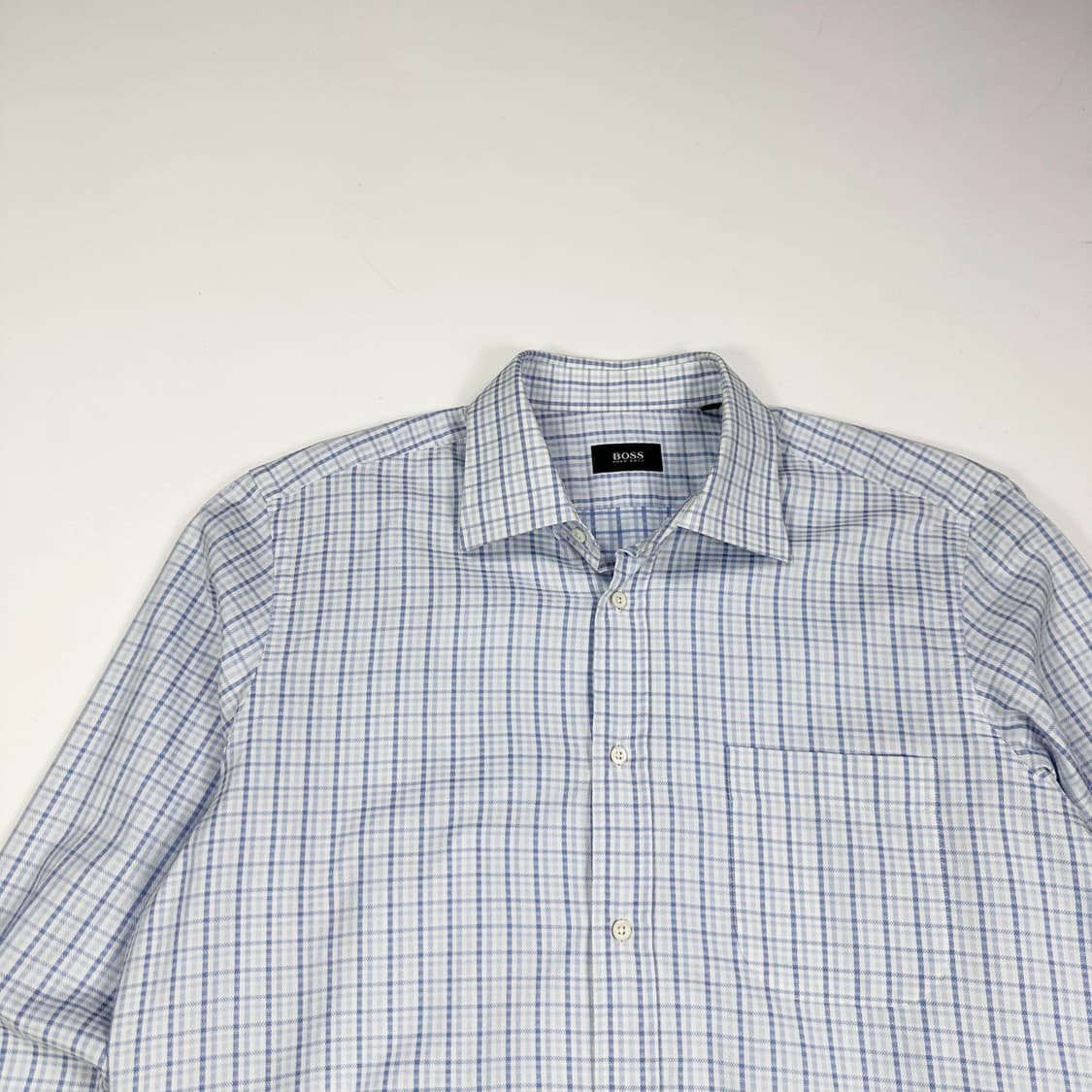 휴고보스 클래식 헤비 체크셔츠 (XL) 상품이미지1